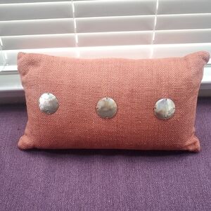 West Elm Decorative Pillow 100% Silk